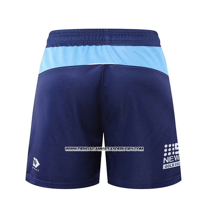 Pantalones Cortos Gold Coast Titans Rugby 2021 Azul